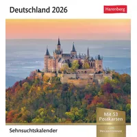 Harenberg Postkartenkalender Deutschland 2026, 1 St.