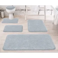 GRUND Badematte Melange Silber 140 x 80 cm