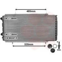 Van Wezel Kühler, Motorkühlung *** IR PLUS ***