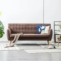 VidaXL 3-Sitzer-Sofa Stoff 172x70x82 cm Braun
