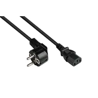 Good Connections Netzkabel - 1 m - Schutzkontakt-Stecker Typ