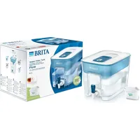 Brita Flow Mxpro, Wasserfilterkanne, Blau, Transparent