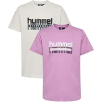 Hummel T-Shirt Hmltukas Jungen HUMMEL fliederrosa|WEISS 152