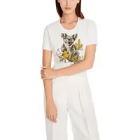 Marc Cain T-Shirt "Noble Neutrals" Premium Damenmode T-Shirt mit