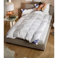 Otto Keller Daunenbettdecke + Kopfkissen "Anna", weiß, B/L: 135cm