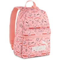 Puma Phase Print Rucksack Small Kinder 02 pink fruit/stretchy