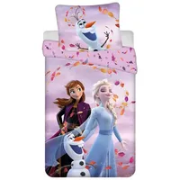 Jerry Fabrics Frozen Kinderbettwäsche Set Bettbezug 140x200 + Kopfkissenbezug