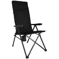 UQUIP Campingstuhl Justy XL Schwarz