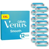 Gillette Venus Smooth Damen Rasierklingen, 12 Ersatzklingen
