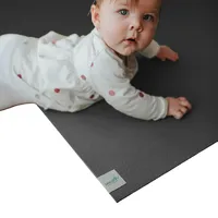SanoSoft Krabbelmatte Grau, | Gr.: 180 x 200 cm
