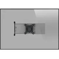 Novus Sky 20W Light TV-Wandhalterung mit geringer Einbautiefe, schwarz/silber