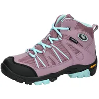 Brütting Jungen Mädchen Ohio High Trekkingsstiefel, Rosa/Türkis, 30 EU