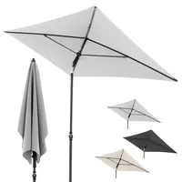 Doppler Sonnenschirm für den Garten Rethink 180x120cm in Hellgrau