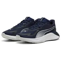 Puma Unisex PWR HYBRID TR Crosstrainer, Navy White-Feather Gray,