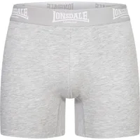 Lonsdale Boxershorts 4er-Pack EAST Challow schwarz|grau 2XL