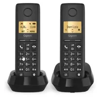 Gigaset Pure 100 Duo schwarz