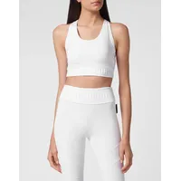 Plein Sport Damen BH W Sport BH, weiß S