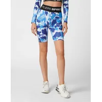 Plein Sport Damen, Tight CAMOUFLAGE, Hellblau, M