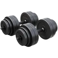 GYRONETICS Kurzhantelset 30kg Kurzhanteln, Hantelset, Kurzhantel Set, Griff gerändelt,
