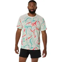 Asics Road All Over Print Herren braun - L