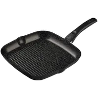 BALLARINI Vipiteno Grillpfanne, Steakpfanne Antihaftbeschichtet, Pfanne Aluminium, rechteckig, Ø