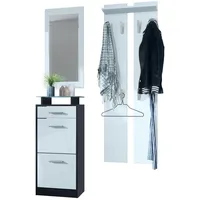 Vladon Loret V2 Garderobe 140 x 23 x 200