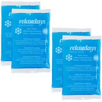 Relaxdays Kühlpad rechteckig 9 x 15 cm 4 St.