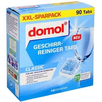 Domol XXL-Sparpack Geschirr-Reiniger Tabs »Classic« 90 Stück blau