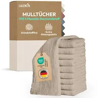 Laleni Spucktuch Spucktücher Baby aus Reiner Baumwolle in 70x70,