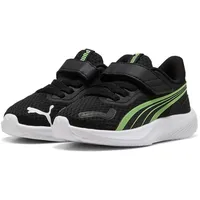 Puma Unisex Baby Pounce AC+ INF Sneaker, Black-Spring FERN