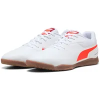Puma Truco III Hallen-Fußballschuhe 04 - PUMA white/glowing red/dark