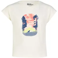 Jack Wolfskin Graphic Girls T print cotton white