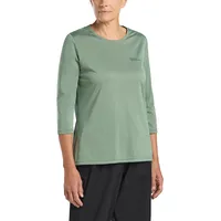 Jack Wolfskin Crosstrail 3/4-arm T-shirt - Eucalyptus - M