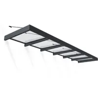 CANOPIA Vordach Sophia XL 565 x 140 cm grau