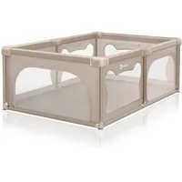Lionelo Laufgitter Willow, Beige, Sand, Kunststoff, Farbverlauf, 187x68x127 cm,
