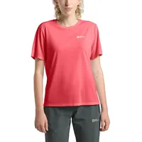 Jack Wolfskin Vonnan Kurzarm-t-shirt - Sunset Coral - XS