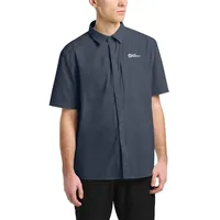 Jack Wolfskin Vandra Kurzarmhemd - Midnight Sky - M