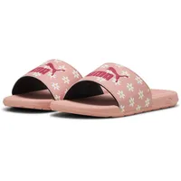 Puma COOL CAT 2.0 Daisies JR Schiebe-Sandalen, PINK Fruit