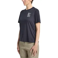 Jack Wolfskin Vonnan Graphic Kurzarm-t-shirt - Explore Graphite -
