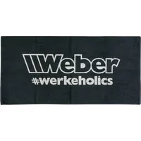 Weber-Werke Werkeholics Handtuch 70 x 140 cm schwarz
