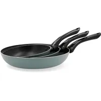 Quid Country 3-teiliges Pfannen-Set, Aluminium, bedruckt, 18, 22, 26