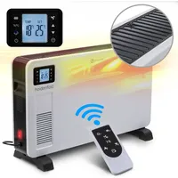 Heidenfeld Konvektorheizung EK100, Standgerät oder Wandmontage, 1000-2300 Watt, Timer,