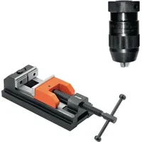 Flott Flott, Schraubstock + Zwinge, Bohrpaket 1 +"felix" 2.0