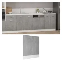 VidaXL Unterschrank Geschirrspülerblende 59,5 x 3 x 67 cm