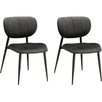 Omg design Esszimmerstuhl OMG DESIGN "Jona", grau (anthracit, schwarz),