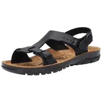Birkenstock Sandale Saragossa, Briko-Flor, Black - 39