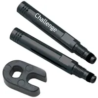 Challenge Ventilverlängerung Sv 2 Stk+Schlüssel 55mm schwarz