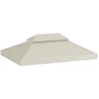 Outsunny Ersatzdach für Pavillon 3 x 4m, wasserdicht pvc