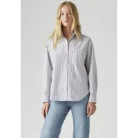 Levi's Harlie New Langarmhemd Marinas Stripe Navy M