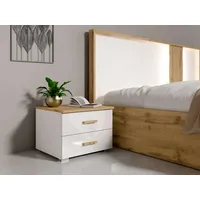 Home Affaire »Nachttische Fabella (2 Stücke), BxTxH 46,4x40,8x35 cm«,